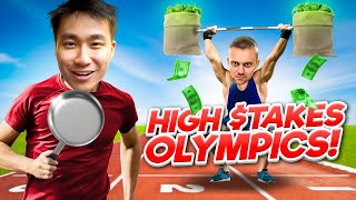 10000 POKER PLAYER OLYMPICS vs RampagePoker FRYING PAN PICKLEBALL [upl. by Ulrikaumeko]