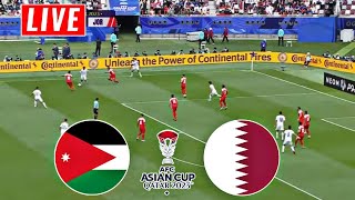 Jordan vs Qatar live Score Ruslt  Asian Cup Final 2023  Broadcast the match [upl. by Thorn]