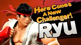 【Smash Bros for Nintendo 3DS  Wii U】 Here comes a new challenger RYU [upl. by Stier]