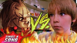 Chucky Vs Andy Childs Play Scary Horror Rap Battle [upl. by Onileba]