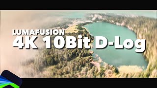 LumaFusion 23 importing 4K 10Bit HLG [upl. by Ahcurb]