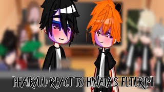 •Haikyuu React to Hinatas future••My AU• [upl. by Colbert]