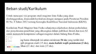 Sosialisasi S2 Fisika Unsoed [upl. by Anastasius]