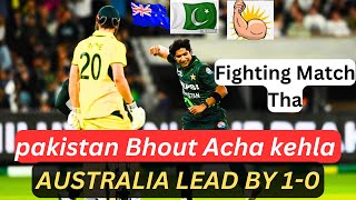 Pakistan fought hard but Australia won the 1st ODI 2024ImmenseCricket [upl. by Megdal]