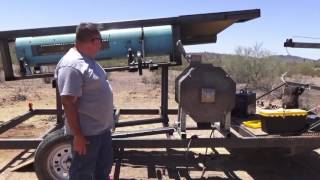 Arizona Gold Prospecting The Trommel Build Part 10 [upl. by Annaej]