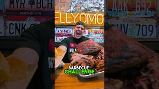 HUGE BBQ Challenge in Long Island foodchallenge manvsfood bbq eatingshorts foodshorts eating [upl. by Clementina286]