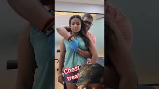 Chest pain ka treatment dasi yoga  shorts सर्वाइकल [upl. by Neila544]