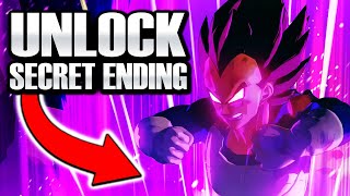 HOW TO UNLOCK SECRET VEGETA ENDING  Dragon Ball Z Kakarot DLC 6  EOZ Goku VS Vegeta Final Boss [upl. by Yendroc]