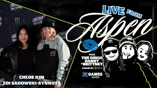 Chloe Kim amp Zoi SadowskiSynnott Multiple X Games Gold Medalists – UNLEASHED Podcast E402 [upl. by Putscher]