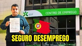 RECEBER SEGURO DESEMPREGO EM PORTUGAL 🇵🇹 [upl. by Hales]