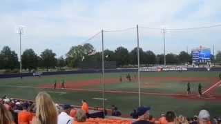 Vanderbilt Commodores Baseball Infield  at Super Regional vs Illinois [upl. by Sieracki]