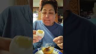 Egg boil with Leanzas Cajun seasoning shortvideo cajunsauce eggboiled asmr [upl. by Lawrence487]