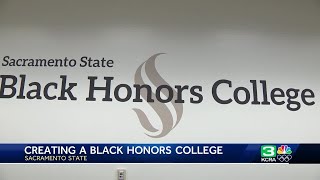 Sacramento State students and faculty react to creation of Black Honors College [upl. by Ididn]