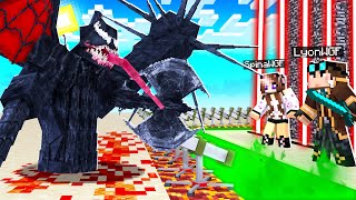 INVASIONE VENOM CONTRO CASA SICURA SU MINECRAFT [upl. by Ynned]