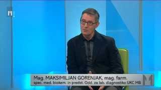 TELE M Zdravstveni nasvet  Laboratorijska diagnostika  TV Maribor 2652014 [upl. by Eirbua]