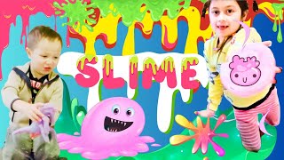 Fun Slime Surprise l Dinosaur Slime l Video For Kid TheBigJaceShow [upl. by Jinny]