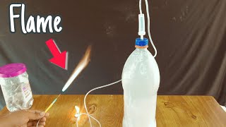 DIY Acetylene Gas Torch How To Make It Science ProjectScience ExperimentMrX 💥 [upl. by Enimzaj]