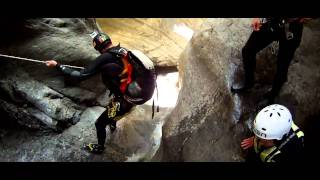 Canyoning Chli Schliere April 2011 [upl. by Leziar]