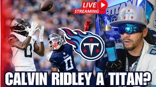 Titan Anderson is LIVE Tennessee Titans after JAGUARS Calvin Ridley Free Agency  NFL Combine [upl. by Ynafetse]