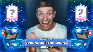 2 LEGENDARISCHE KAARTEN  ARENA 12 BEHAALD  Clash Royale 3 [upl. by Dnalhsa]