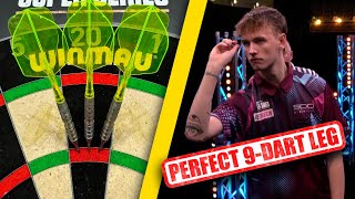 MASON WHITLOCK HITS A 9 DARTER🔥🎯 [upl. by Inol705]