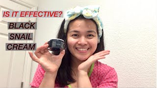 IS BLACK SNAIL CREAM EFFECTIVE [upl. by Rekab440]