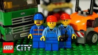 Лего Сити 60020  Грузовик  обзор на русском языке Игрушки для детей Lego City 60020 review [upl. by Urbanna]