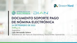 Documento Soporte de Nómina Electrónica  DIAN [upl. by Sergeant]