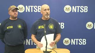 NTSB Media Brief  Airbus EC130 Helicopter Crash Feb 10 livestream [upl. by Goldi]