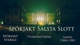 Spökjakt Salsta SlottÄr slottet HEMSÖKT och Kommer vi få kontakt med Pojken i Källaren [upl. by Ynohtnaed]