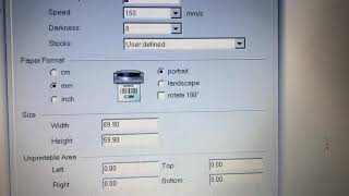 GP2120TU Label Setting for Windows printer [upl. by Notak]