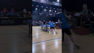 The new Dynaryz ZGX feels awesome on my forehand great grip and contact bite joola tabletennis [upl. by Erdied]