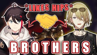 Akina and Lucas brotherhood formed through hip appreciation 【NIJISANJI EN CLIP  にじGTA】 [upl. by Carma]