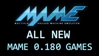 All MAME 0180 games [upl. by Clein741]