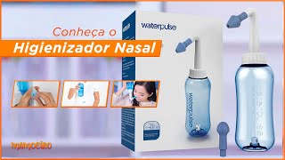 Irrigador Lavador Nasal Waterpulse Com 2 Bicos Azul 300ml Original [upl. by Taddeusz692]