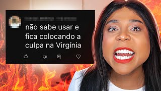 RESPONDENDO HATERS Fãs da Virginia  BLOGUEIRINHA [upl. by Ynamad533]