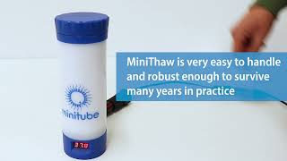 MiniThaw  thawing unit from Minitube [upl. by Ainorev278]