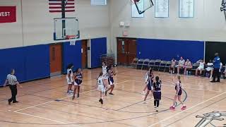 Boulan vs Reuther girls basketball 1082024 [upl. by Aikenat]