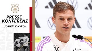 🎙️ Pressekonferenz der Nationalmannschaft mit Joshua Kimmich [upl. by Oralie288]