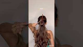 Try This Protective Ponytail Hack Tomorrow ✨🖤✨ hair hairstyle shorts longhair haircare [upl. by Delcine]