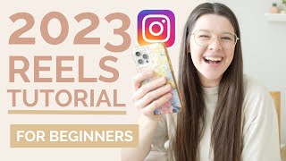 2023 INSTAGRAM REELS TUTORIAL How to make edit and post reels in the Instagram app [upl. by Crudden616]