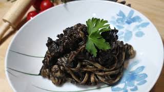 Linguine al nero di seppia [upl. by Enilav]