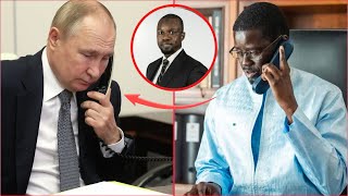 Voici Diomaye et Poutine au téléphone… Ce qu’ils se sont dit sur… Ousmane SONKO a… [upl. by Farwell]