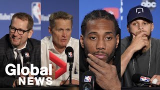 Raptors vs Warriors Game 4 NBA Finals postgame press conference [upl. by Iruy493]