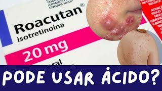 Rotina de Skincare para quem toma Roacutan Isotretinoína  Recomendações de Produtos 💊 [upl. by Parlin518]