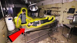 FOUND MORGUE at ABANDONED HOSPITAL w Josh [upl. by Donia]