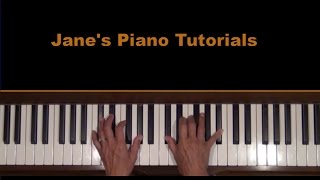 Bohemian Rhapsody Piano Solo Version Tutorial 1 of 3 [upl. by Kcire143]