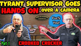 TYRANT Supervisor CONSPIRES with JUDGE CROOKED CROCKER LOCKPORT Pt 1 [upl. by Lepp146]