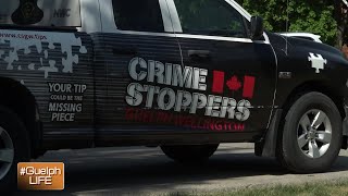 Crime Stopper Guelph Wellington New Road Sign Campaign  Rogers tv [upl. by Buatti]