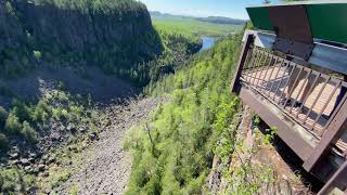 Unveiling the Breathtaking View at Ouimet Canyon [upl. by Hurlee]